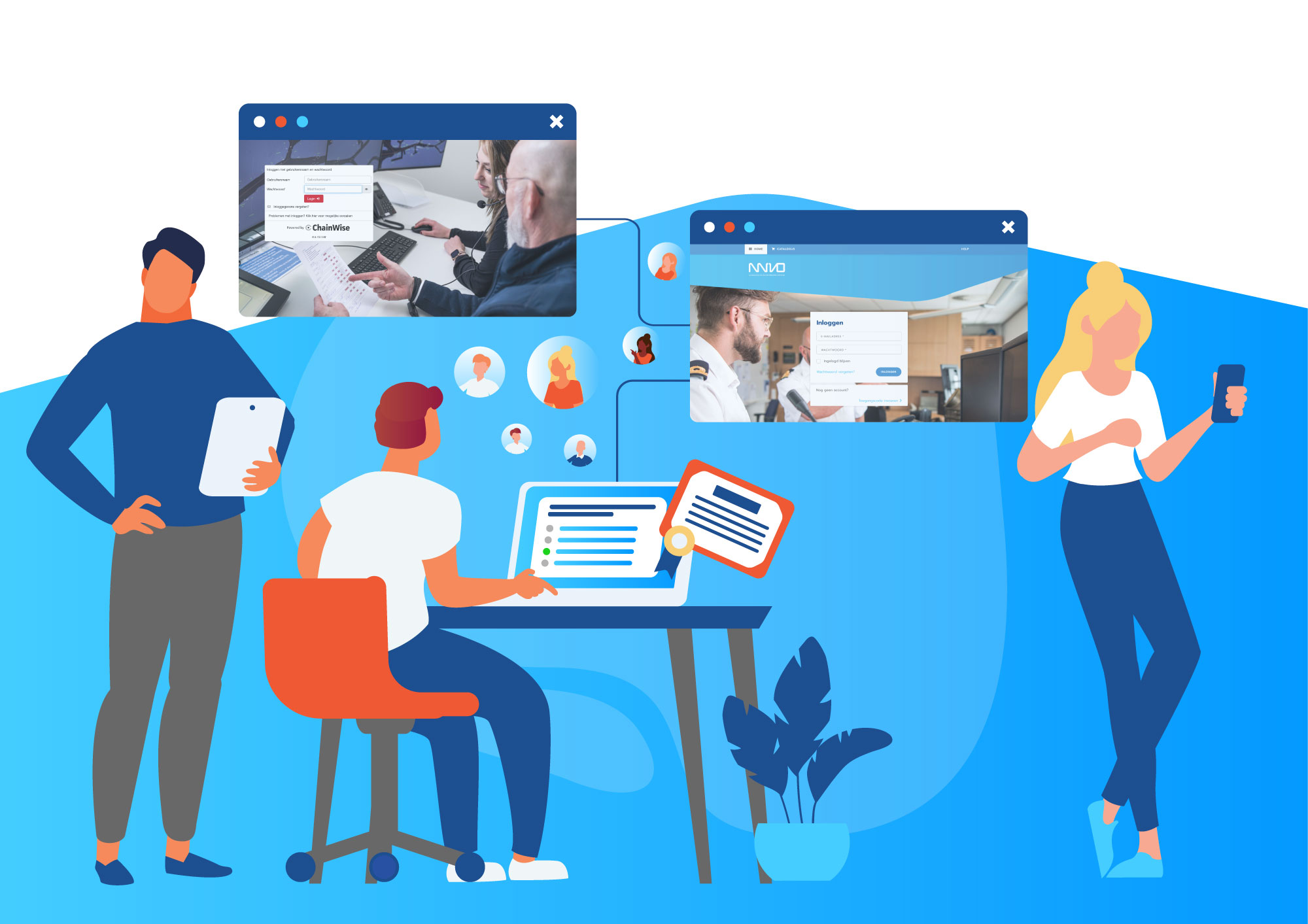 Nieuwe cursusadministratie en leerplatform